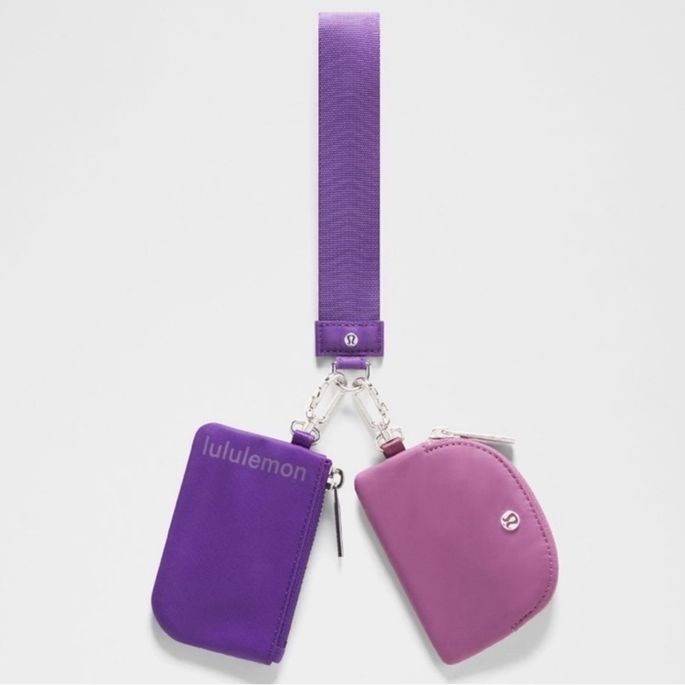 Lululemon Dual Pouch Wristlet College Purple/Mystic
